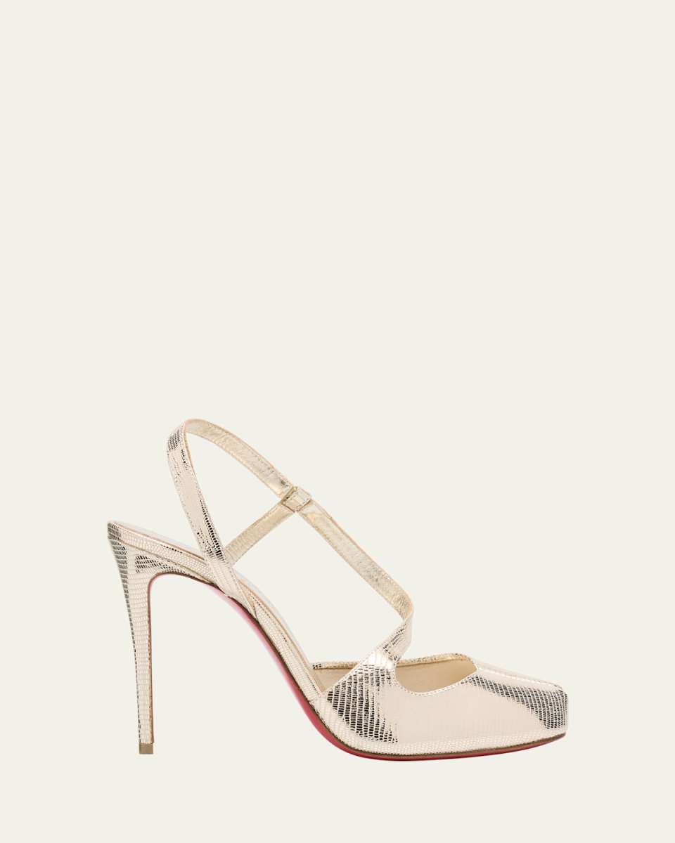 x Maison Margiela Loubiella Tabi-Toe Stilleto Sandals